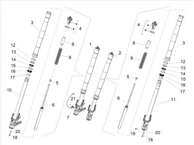 Gabriel India front fork